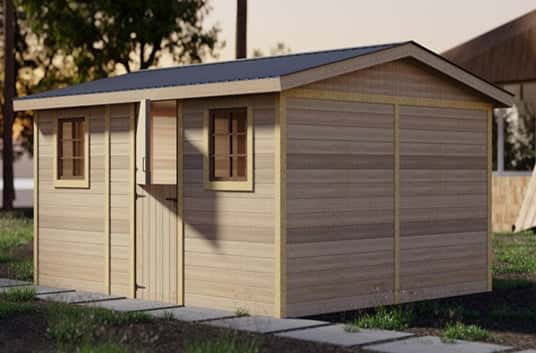 PCM-621 Log Cabin Kit (215 sq ft)