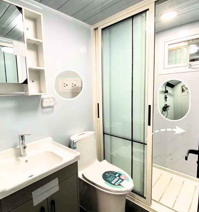 B6 Modern Prefab Home With 3 Bedrooms (800 sq ft)