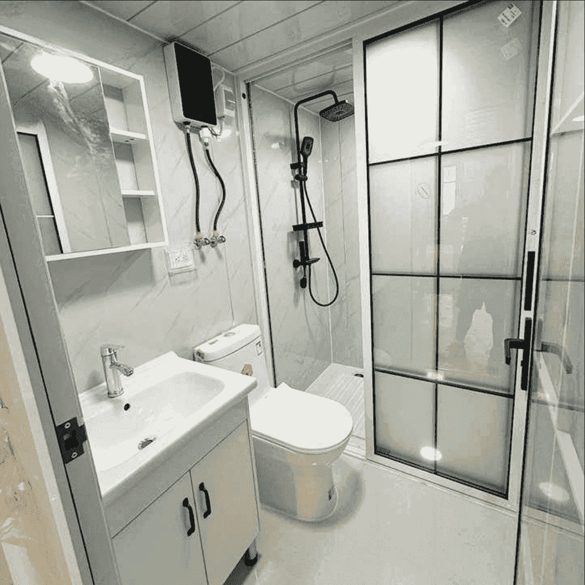 TS-144 Turnkey Prefab Mobile Home With 3 Bedrooms (800 sq ft)