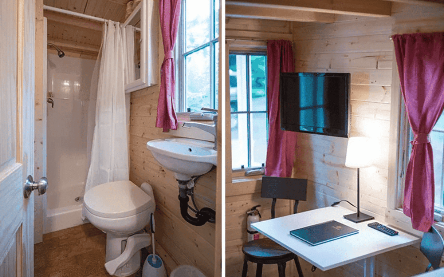 FVX-765 Tiny Mobile Home On Wheels With Bedroom, Bathroom & Kitchen (171 sq ft)