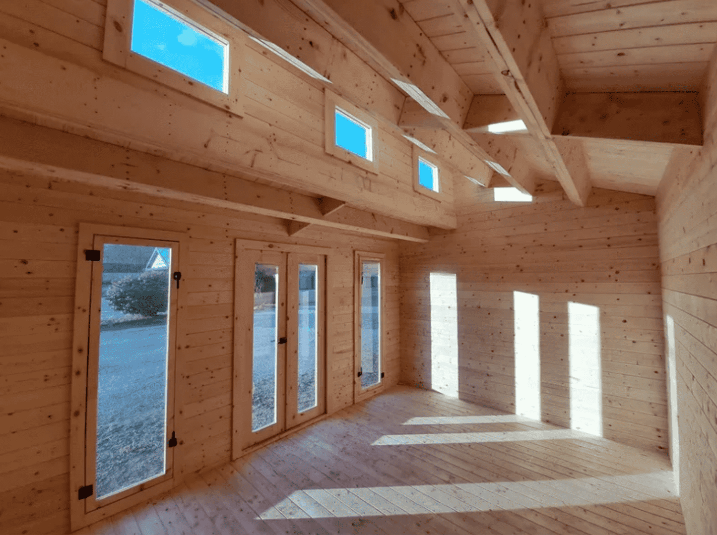 DGW-019 Log Cabin Kit (180 sq ft)