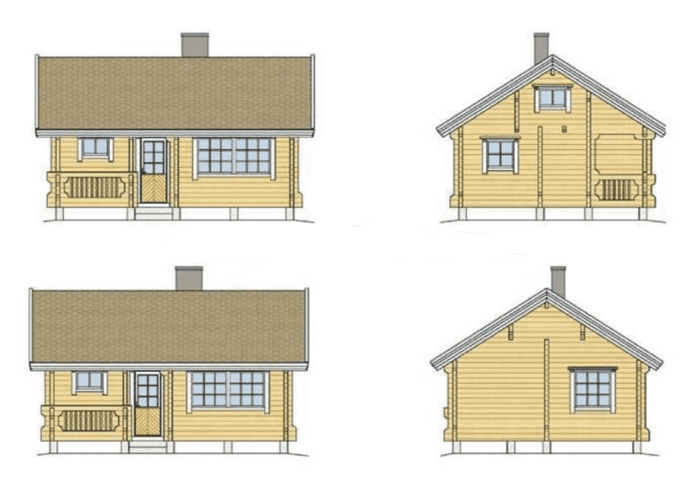 TSD-976 Kit Home With Bedroom, Bathroom & Kitchen (477 sq ft)