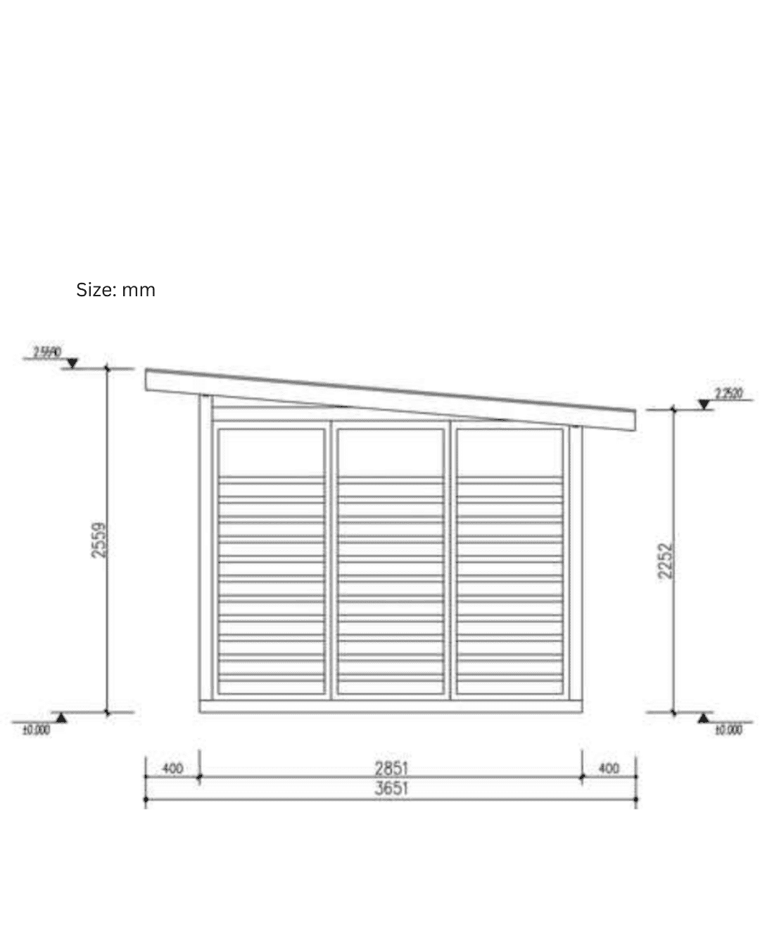 OPH-233 Small Cabin Kit (241 sq ft)