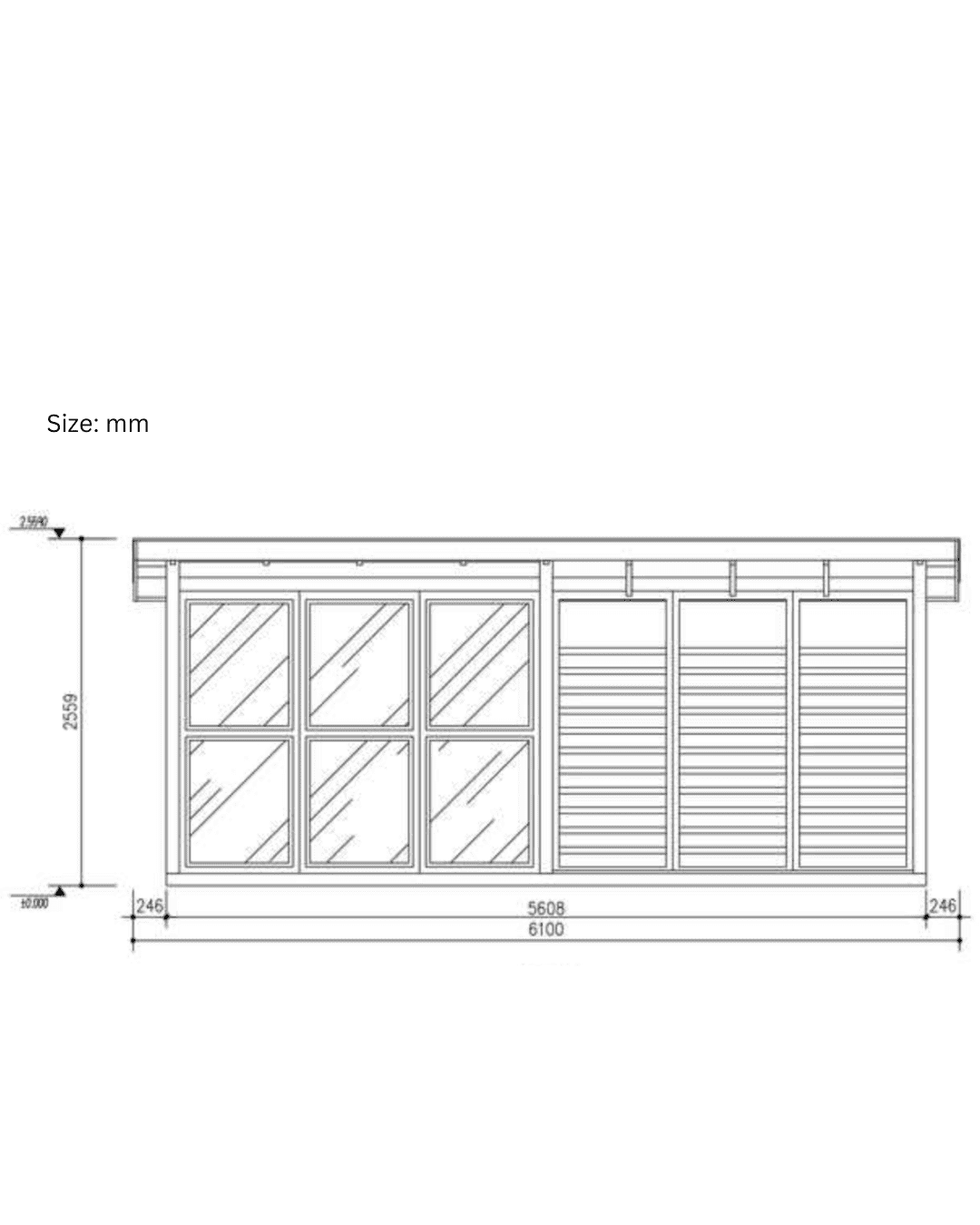 OPH-233 Small Cabin Kit (241 sq ft)