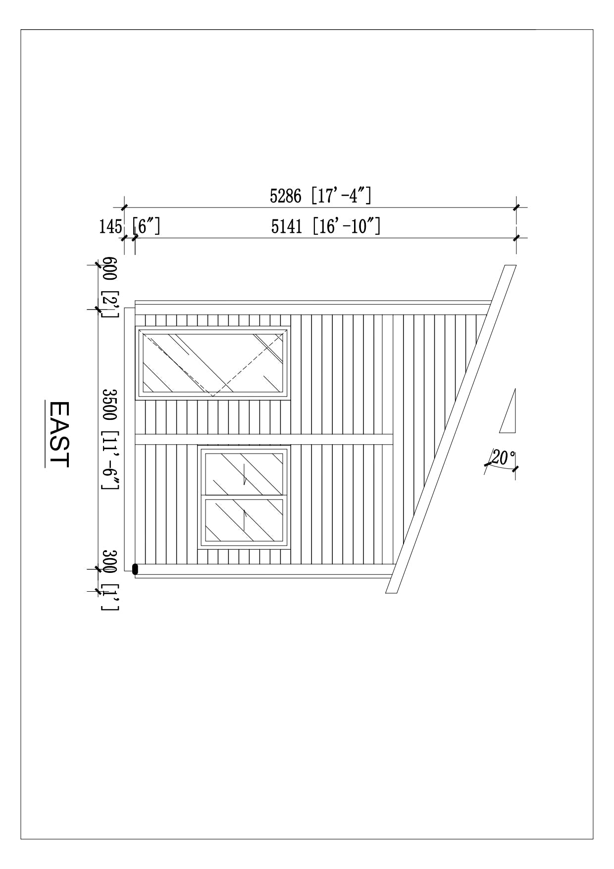 LKH-075 Tiny House Kit (323 sq ft)