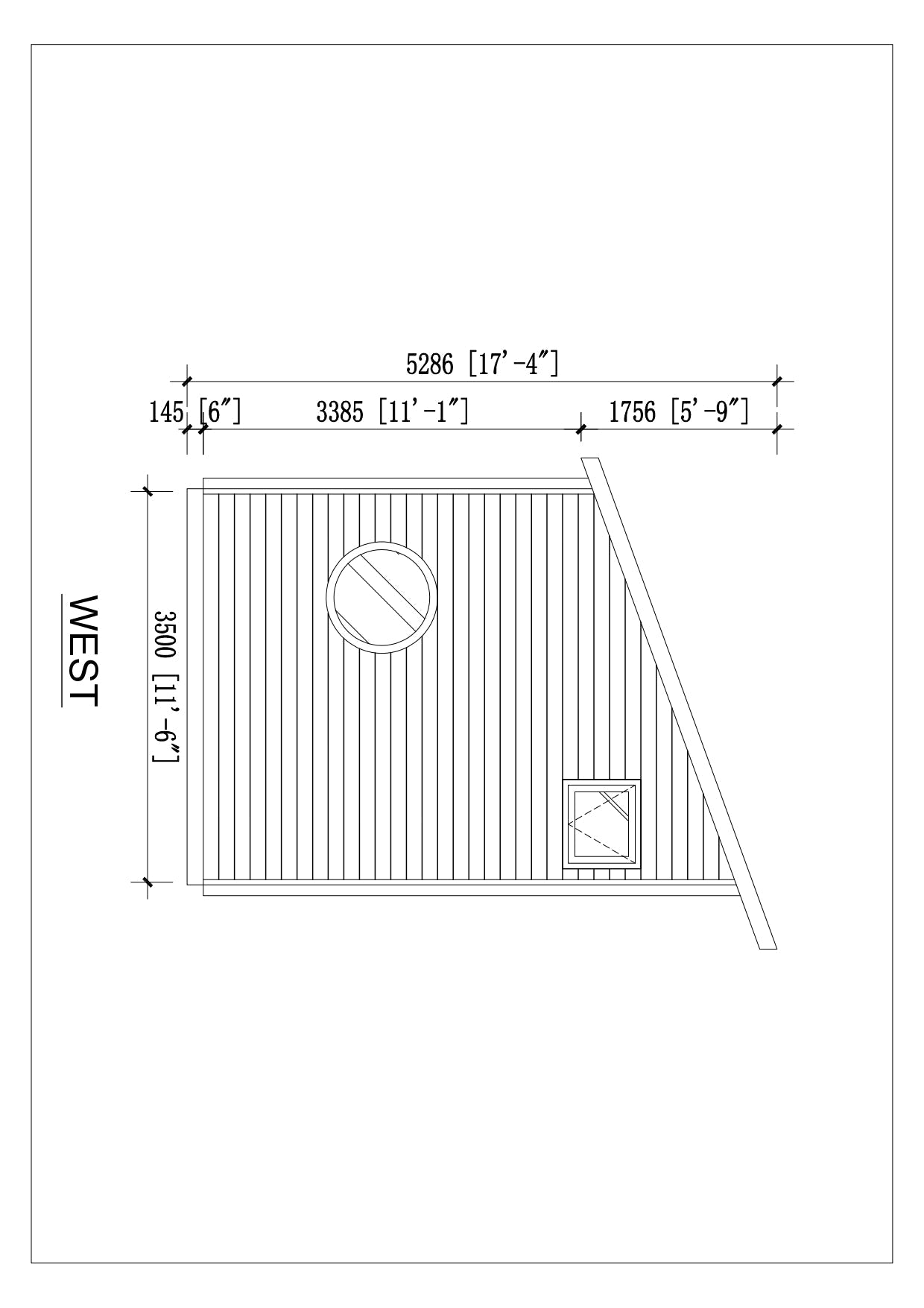 LKH-075 Tiny House Kit (323 sq ft)