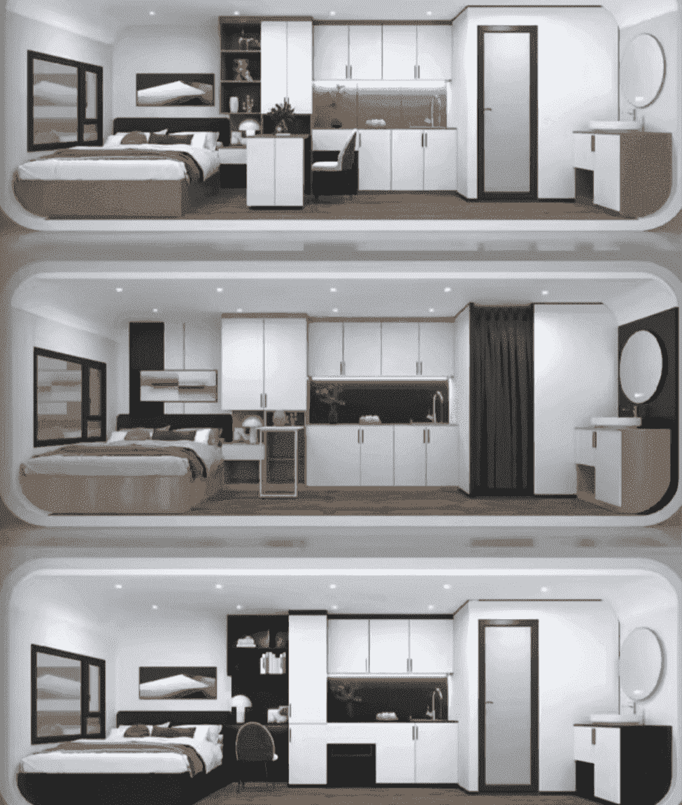 GW-160 Cabin with Bathroom And Kitchen (137sqft)