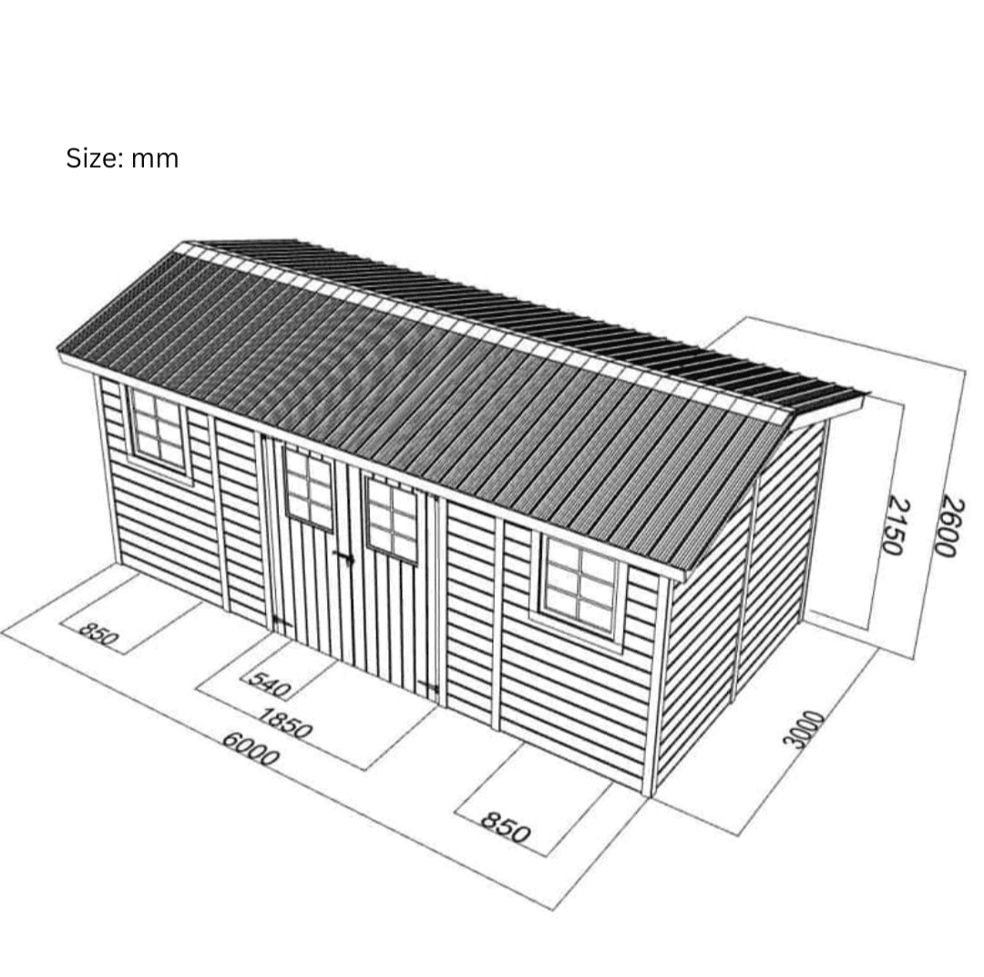 NJE-050 Small Cabin Kit (194 sq ft)